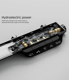 Jittgo Luxury shower system with piano key design E300H