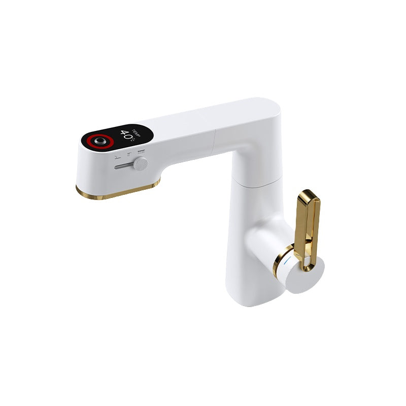 Jittgo Single-Hole Pull-Out Faucet with Temperature Display G450