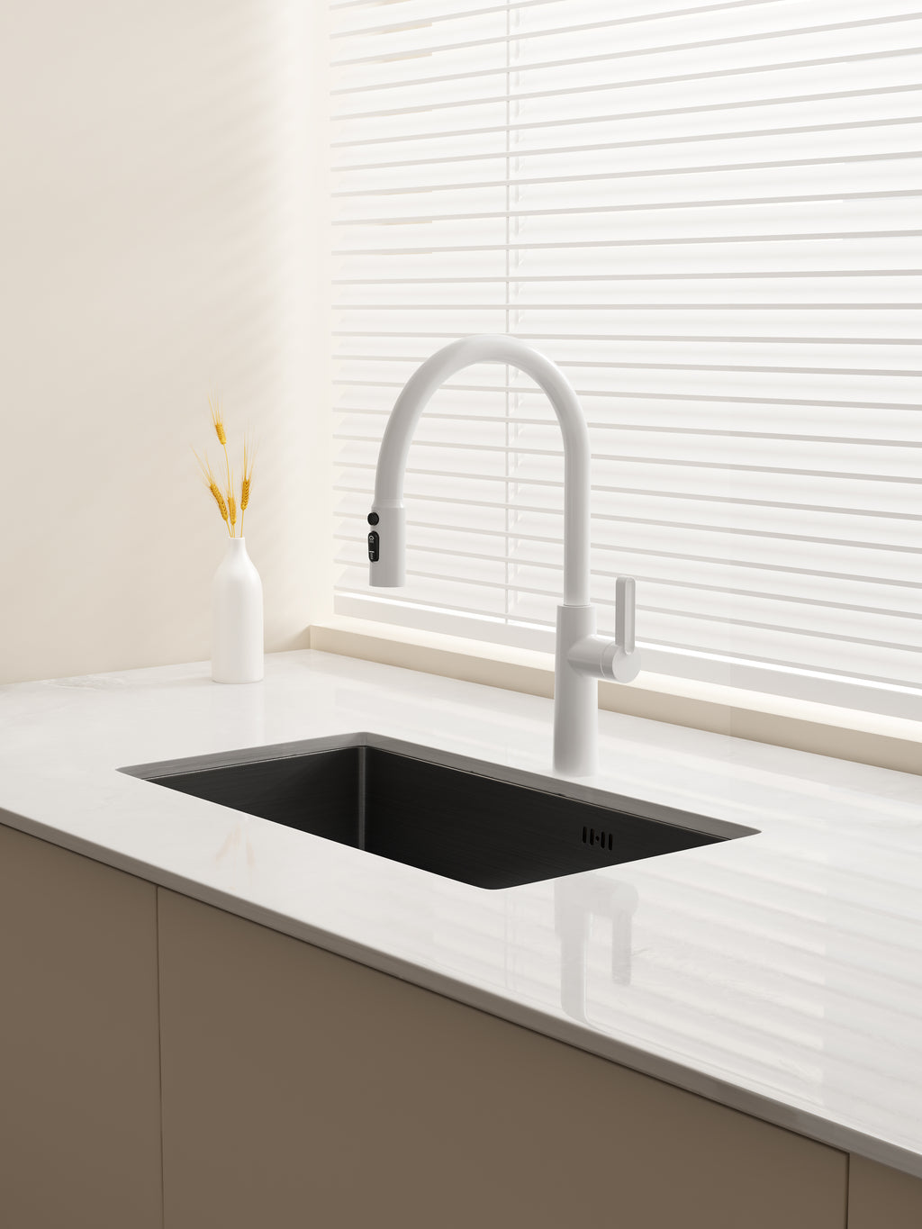 Jittgo Pull-Down Reversible Kitchen stainless Faucet JT -C26