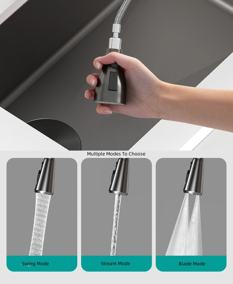 Jittgo thicken nano stainless steel waterfall single kitchen sink JT-N60