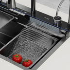 Jittgo nano  304 stainless steel waterfall single sink -N95P