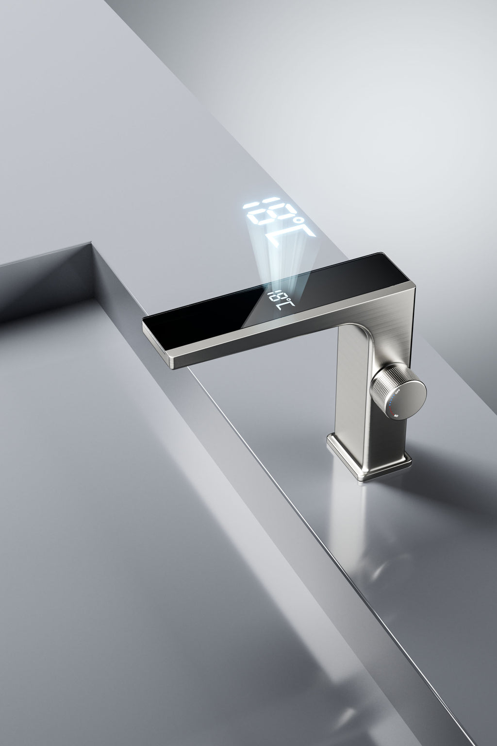 Jittgo Single-Hole Digital display thermostat Faucet JT -C260