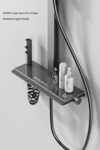 Jittgo intelligent thermostatic shower system with piano key design G70