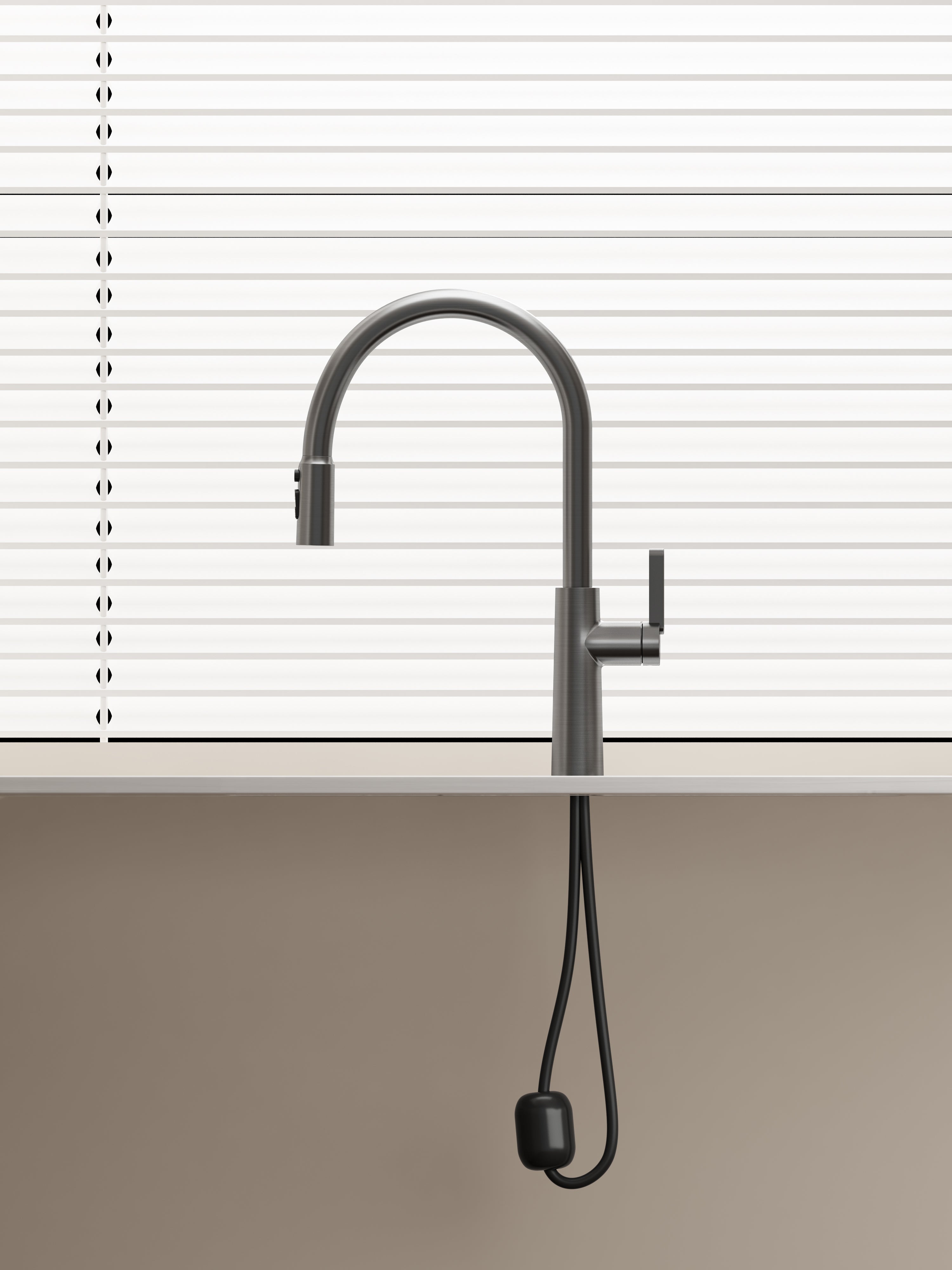 Jittgo Pull-Down Reversible Kitchen stainless Faucet JT -C26
