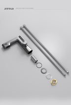 Jittgo Single-Hole Pull-Out Faucet with Temperature Display G450