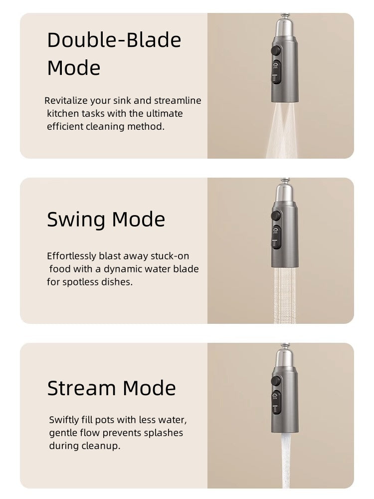 Jittgo Pull-Down Reversible Kitchen stainless Faucet JT -C26