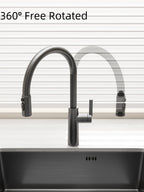 Jittgo Pull-Down Reversible Kitchen stainless Faucet JT -C26