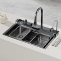 Jittgo nano  304 stainless steel waterfall single sink -N95P