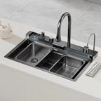 Jittgo nano  304 stainless steel waterfall single sink -N95P