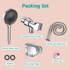 Filtered Headheld Shower Head，Chrome-Black