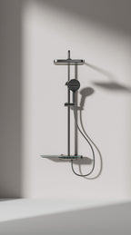 Jittgo Luxury shower system with piano key design E300H