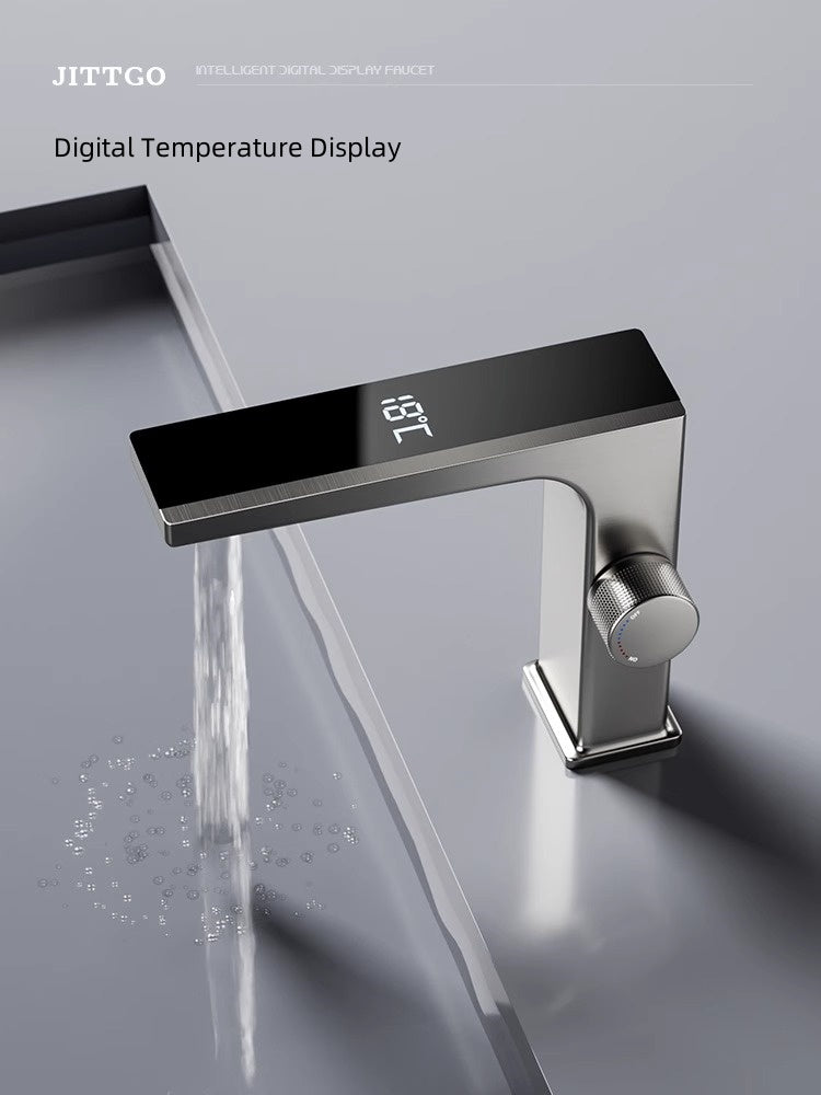Jittgo Single-Hole Digital display thermostat Faucet JT -C260
