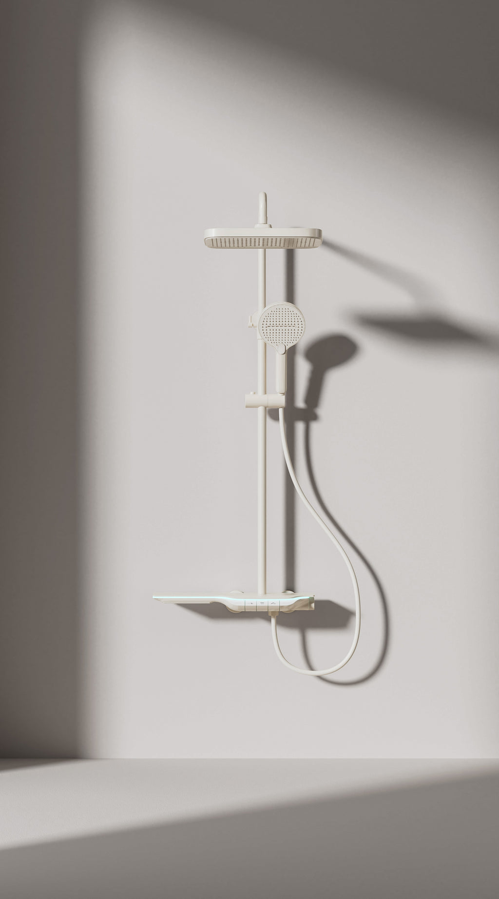 Jittgo Luxury shower system with piano key design E300H